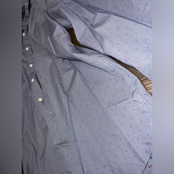 Proper Shirtings Pure Cotton Light Blue Mens Dress Shirt - Picture 7 of 9